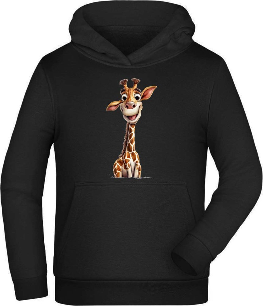 Kids Hooded Sweatshirt Hoodie - Baby Giraffe i273